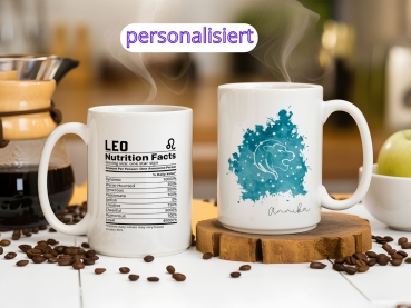 Preview: Personalisierte Sternzeichen-Tasse mit witzigen „Nährwertangaben“ – Ein einzigartiges Geschenk für Astrologie-Fans Preview: Personalisierte Sternzeichen-Tasse mit witzigen „Nährwertangaben“ – Ein einzigartiges Geschenk für Astrologie-Fans
